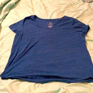 Women’s blue everyday tee